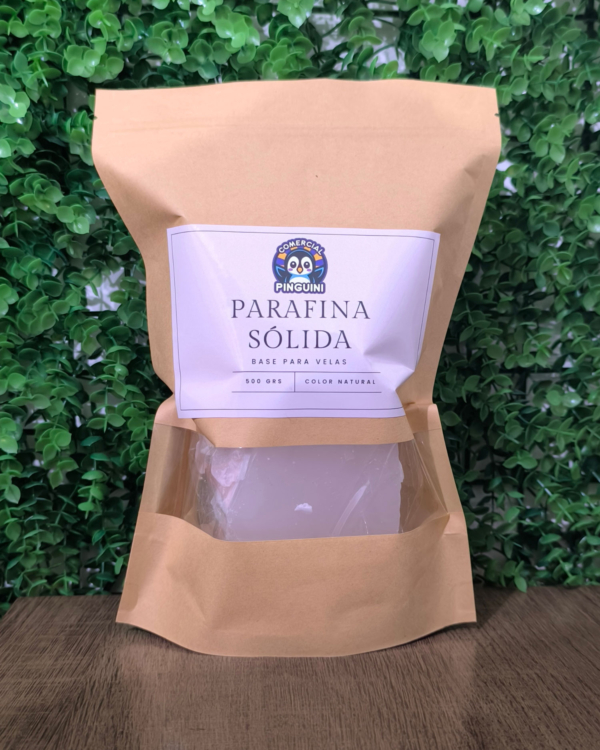 Parafina Sólida Incolora Medio Kilo