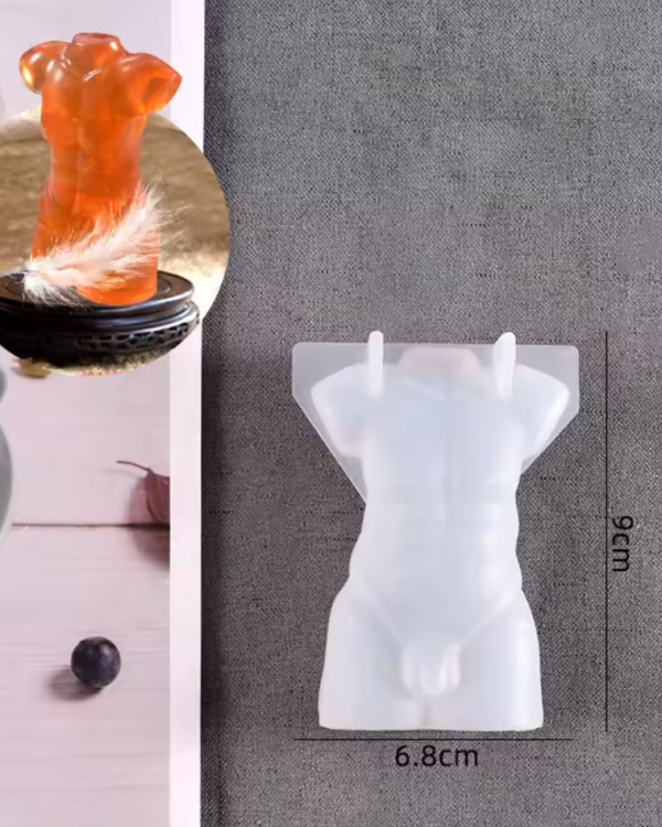 Molde cuerpo hombre
