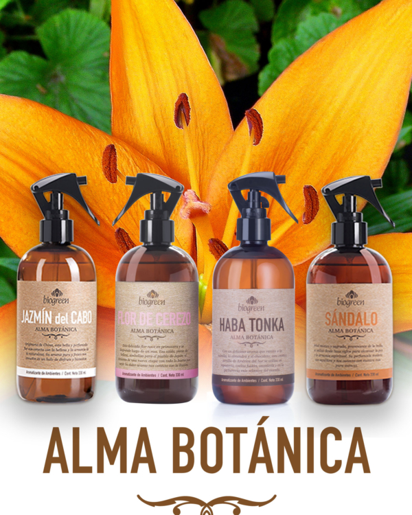 Aromatizante Alma Botánica 330ML Variedades