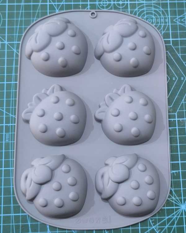 Molde 6 Frutillas