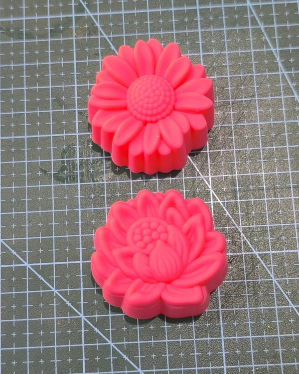 Molde Set Margarita y Flor de Loto