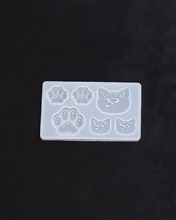 Molde gato patitas