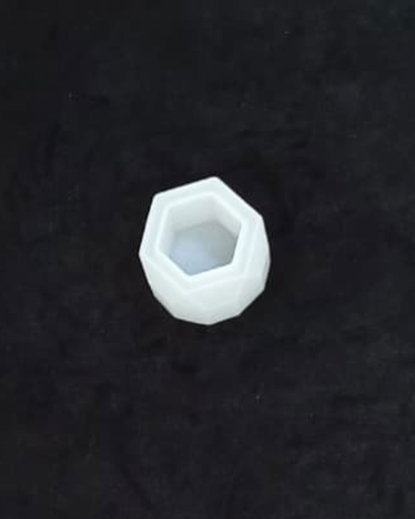 Molde maceta hexagonal