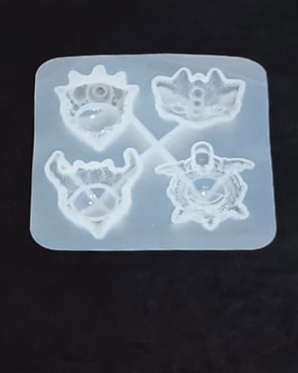 Molde silicona monstruo 1 ojo
