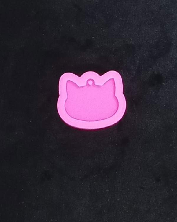 Molde placa gato