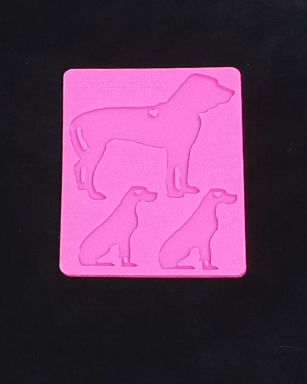 Molde placa perrito gran Danés