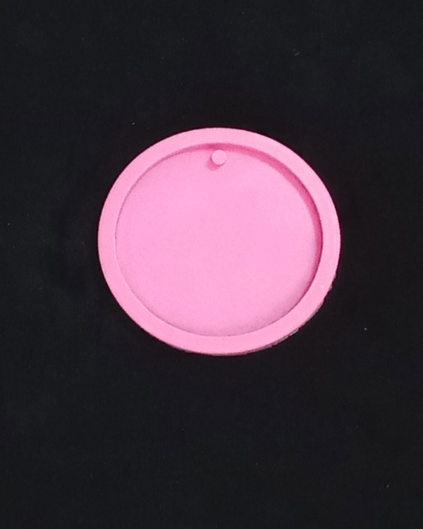 Molde Placa Circular Grande