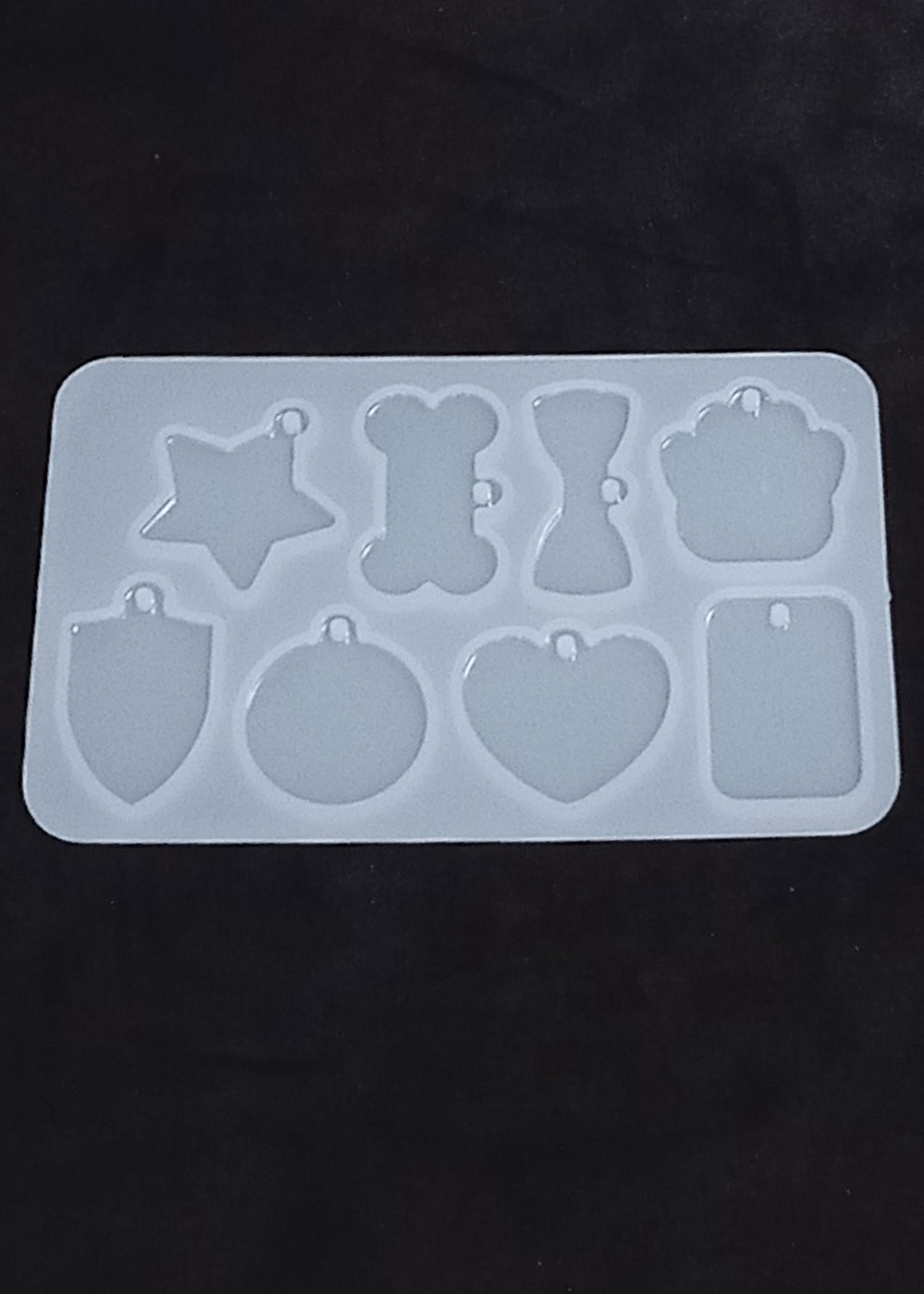 Molde varias placas 8 figuras