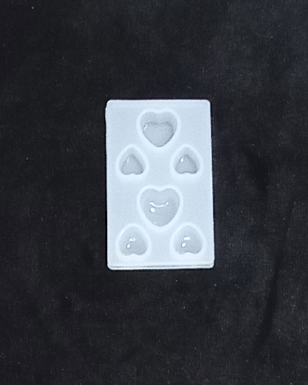 Molde set corazón