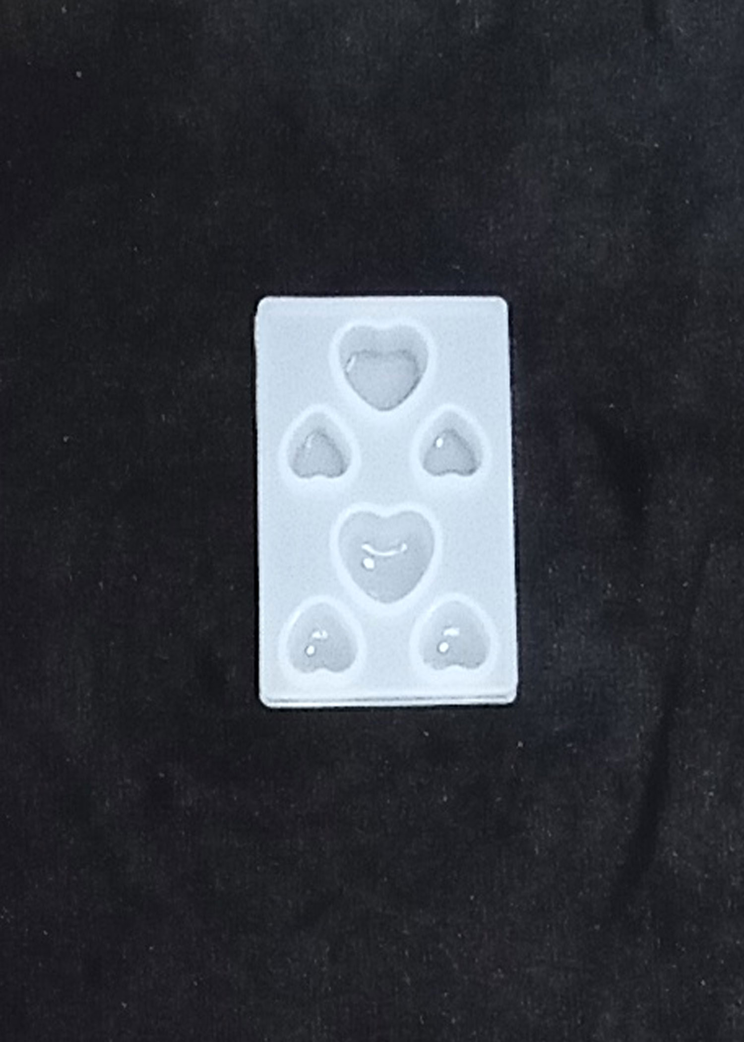 Molde set corazón